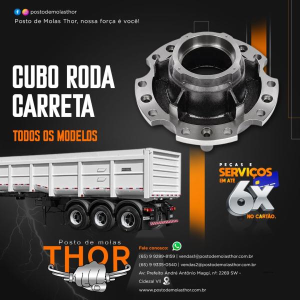 Cubo Roda Carreta  Todos os modelos!
